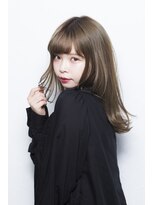 ミエル ヘア 新宿(miel hair)&nbsp;〈mielhair新宿〉透明感ベージュ　イルミナカラー