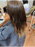 オリーブグラデーションカラー