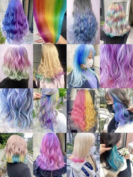 シェリエ(Cherie) 成人式カラー/デザインカラー/セクションカラー/ユニコーン