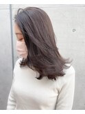 【打越】ミディアム×ソフトグレージュ