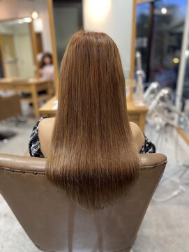 フツーロ 栄(FUTURO) プルエクステ　エクステ　ベージュカラー