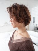かきあげバングショート［大島/大島駅］