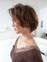 美容室チック 大島店(chic)&nbsp;かきあげバングショート［大島/大島駅］