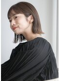 20代30代40代くびれ大人ミディアムボブ×前髪あり