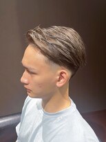 ビーダンディー(Bee dandy)&nbsp;ビジネスフォーマル ツーブロックショート 七三オールバック