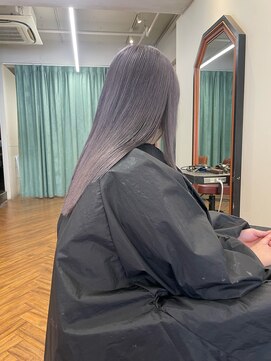 イノセンス 西宮北口店(innocence) 透明感たっぷりラベンダーグレージュ^_^