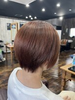 アイリーファンビリ(irie fambilly)&nbsp;ピンクベージュ×ショートヘア