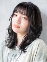 フェティッシュ(fetish)&nbsp;黒髪大人セミロング