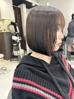 ユーフォリア エヌ 池袋サンシャイン通り店(Euphoria +n)&nbsp;顔まわりレイヤーボブ/小顔効果◎10代20代30代