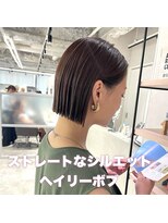 キートス(Kiitos) ボブ大人ボブ丸くならないボブ切りっぱなしボブ