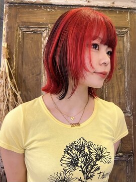 シーズ 栄(sea's) ボブウルフ×デザイン