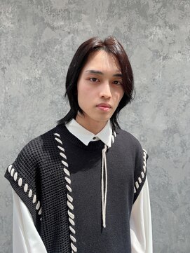 ネイロ 錦糸町(NeiRo) アッシュブラックカルマパーマベリーショートダークアッシュ