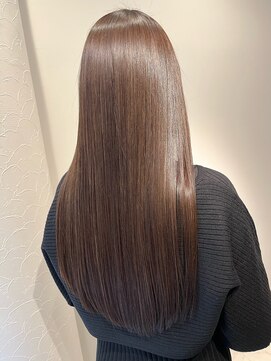 アルファ(Hair Salon alpha) 【大人可愛い×艶感】ハイライトカラー×メテオトリートメント