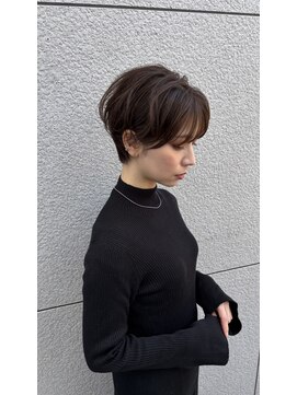 エス 天満扇町(esu) AH127似合わせショート/コテ巻きショート/ショートヘア