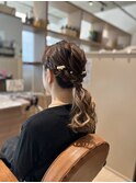 ローポニーアレンジ