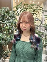 アニュー(A'nyu)&nbsp;ユニコーンカラーケアブリーチルーツカラーアンブレラカラー