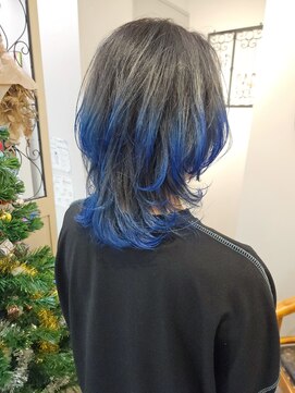 ヘア ケア ディエイチケー(HAIR CARE DHK) 個性的ウルフヘア