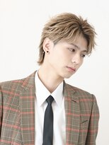 オーシャントーキョー サニー 原宿(OCEAN TOKYO Sunny)&nbsp;ハイトーンカラーミルクティーベージュグレージュフェザーパーマ