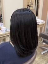 アルターリール(aL ter Rire)&nbsp;イメチェン/ホワイトブロンド/外ハネボブ/ワイドバング/杉田花乃