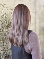 バイユアオウンフラワーズコロンカバ(buy your own flowers : kava)&nbsp;艶感ストレートミルクティーベージュ髪質改善トリートメント