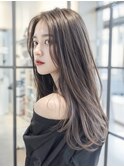 アディクシーカラーハイライトダブルカラーレイヤーカットボブ
