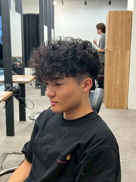 リッチブランドアンドコー(Rich Brand&Co) サーフカール メンズパーマ スペインカール メンズカラー