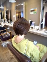 ヘアーメイクロージー 八軒店 (HAIR MAKE ROSY)&nbsp;大人ショート白髪染め丸みショートショートカット得意