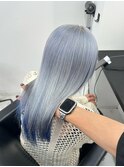 水色エンドカラー