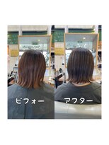 スミカ(sumica)&nbsp;#外ハネ #クレージュ #白髪ぼかし