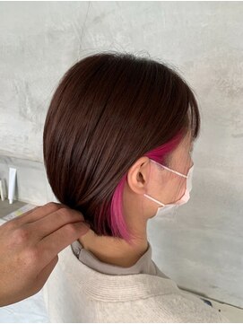 セットアップ 倉敷中庄店(SET-UP) デザインカラーインナーイヤリングボブ