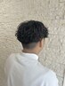 【竹下指名限定】メンズカット＋韓国風パーマ ￥11000