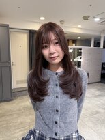 ノエ 心斎橋(Noe)&nbsp;【Noe心斎橋YUTO】ヘーゼルベージュ×レイヤーカット/髪質改善