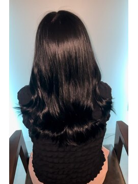 ユウキカガヤキ(YUUKI KAGAYAKI) 姫路 レイヤーカット ロング 髪質改善 縮毛矯正 特化サロン