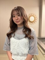 チャプター 問屋町(chapter)&nbsp;髪質改善トリートメントミルクティベージュ韓国ヘアダブルカラー