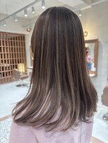 オーガニックトリコ 所沢(organic+tricot)&nbsp;30代40代◎春カラー◎大人ブラウンベージュハイライト×レイヤー