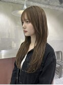 タッセルボブウルフボブマッシュウルフミディアムヘアカラー