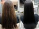 レクラ 渋谷(Leclat)の写真/柔らかく伸ばす縮毛でうねりや癖を丁寧に伸ばし、ダメージレスな縮毛矯正が叶う◎[渋谷/渋谷駅]