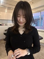 ライン(LINE) レイヤーカット/ミディアムレイヤー/髪質改善/似合わせカット