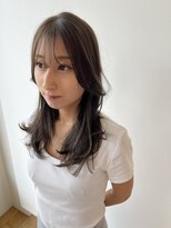 サラビューティーサイト 九大学研都市店(SARA Beauty Sight)&nbsp;オリーブグレージュ／レイヤー／10代／20代