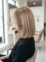 アミリー ひたち野うしく店(Amily)&nbsp;ハイライトバレイヤージュダブルカラーケアブリーチ20代30代