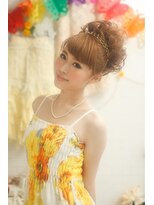 ヘアメイクサロンシャルメ(Hair Make Salon CHARMER)&nbsp;ガーリーカールアップ