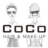 ヘアアンドメイクアップ ココ(HAIR&MAKE UP CoCo)のお店ロゴ