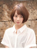 Lond 面長さんのお悩み解消ショートボブ