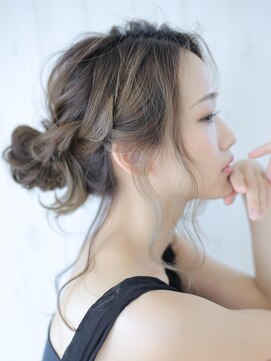アグ ヘアー ジャーニー 紫波店(Agu hair journey) ルーズカジュアルアップアレンジ