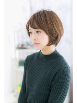ミック ヘアアンドビューティー 大山店(miq  Hair&Beauty) 前下がりボブ♪小顔に見せるひし形フォルム◎b