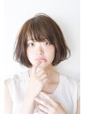 [kiitos/吉祥寺]☆セミウェット無造作束感ショート☆