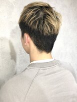 セシルヘアー(CECIL hair)&nbsp;CECIL 下北沢　ハイトーンベージュ×ショート