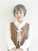 【えがお美容室】40代50代60代にオススメ☆骨格似合わせショート