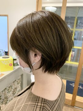 プラーチェ 橋本(Plaatje) ☆えりあしスッキリショートスタイル☆ビターショコラ