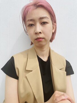 イーストハムヘッドショップ(EAST HAM head shop) 切りっぱなしボブ オールバックボブ ハンサムボブ